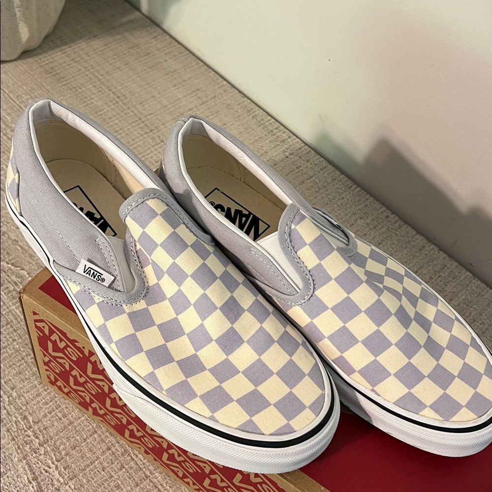 Vans Gray Dawn Classic Slip-On Shoes - Picture 4 of 4